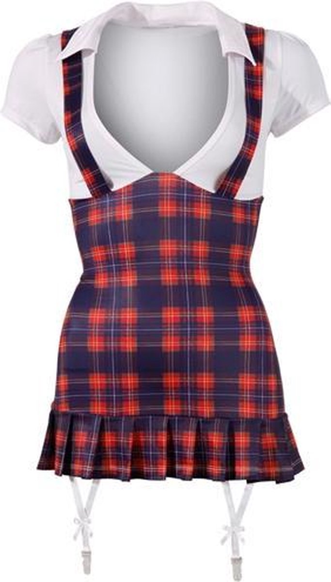 Cottelli Collection - Sexy schoolmeisje outfit Small Large|Medium|XL